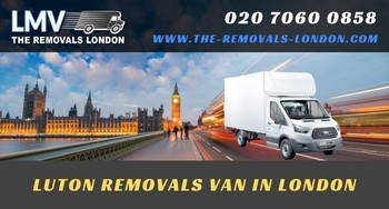 Luton Removals Van with a Driver in East London