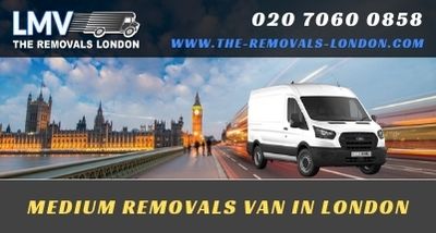 Medium Removals Van with a Driver in London