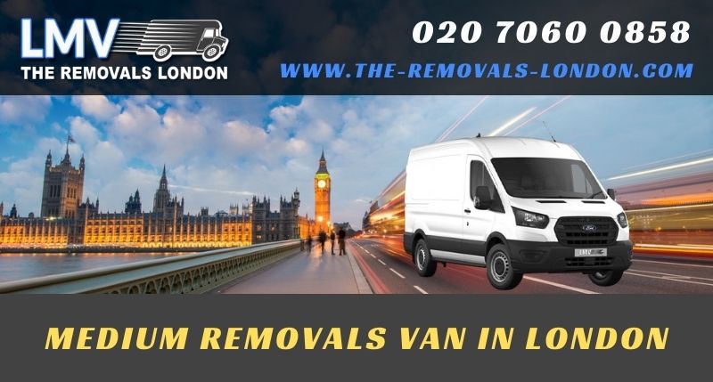 Medium Removals Van with a Driver in Ponders End - EN3