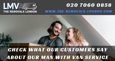 The Removals London movers did a good job