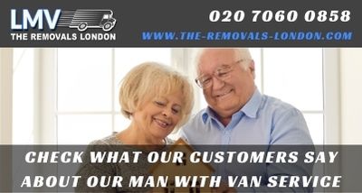 Crew from The Removals London were really efficient and friendly