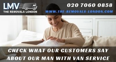 Good service from The Removals London, men were polite, and helpful