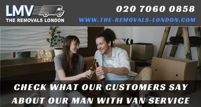The Removals London movers did a good job