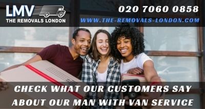 Fantastic service with The Removals London