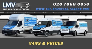 Removal Vans and Prices in Acton W3